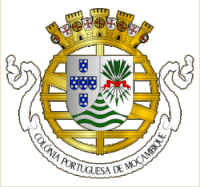 a coat of arms for the colonia portuguesa de moçambique