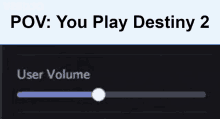 a screenshot of a video game that says 0% volume