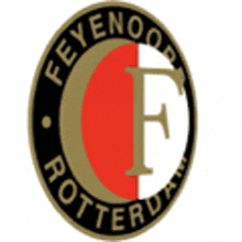 a logo for feyenoord rotterdam is shown