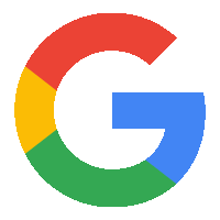 a google logo with a red yellow green and blue circle