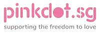 pink dot.sg supporting the freedom to love logo on a white background