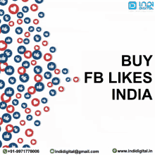 a poster that says " buy fb likes india " on it