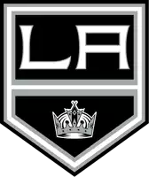 a black and white logo for the la kings