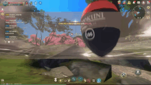 a screenshot of a video game shows a red and black object with the number 106 on it