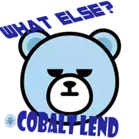 a blue teddy bear says what else cobaltlend