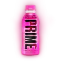 a bottle of strawberry watermelon flavored prime hydration drink