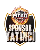 a logo that says myko world sponsor yayinci