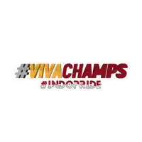 a logo that says #vivachamps #indopride on a white background