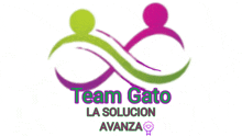 a logo that says team gato la solucion avanza on it