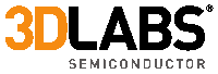 a logo for 3dlabs semiconductor is shown