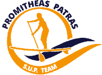 a logo for promistheas patras s.u.p team