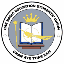 a logo for cae basic education students union