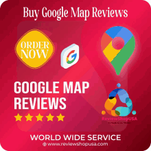 a sign that says " buy google map reviews " on it