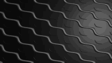 a black background with a diagonal wave pattern on it