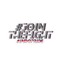 a logo that says #join the fight #indopride