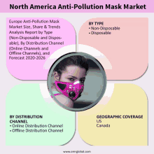 north america anti-pollution mask market analysis report by type non-disposable disposable