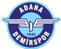 a logo for adana demirspor shows a bird with wings