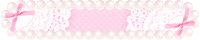 a pink and white lace border with a pink ribbon on a white background .