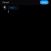 a screenshot of a tweet on a phone that says it ain 't that ser .