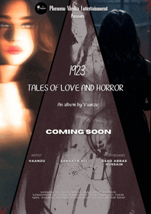 a poster for 1923 tales of love and horror coming soon