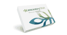 a box that says ancestry dna where your story grows on it