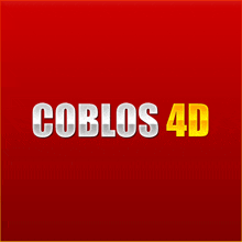 a red background with the word coblos 4d