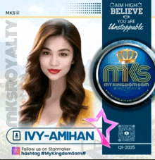 ivy-amihan is the winner of the mks my kingdom sqm contest