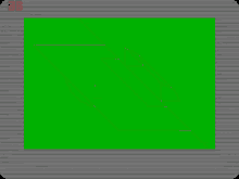 a computer screen shows a soccer game with a no goal message