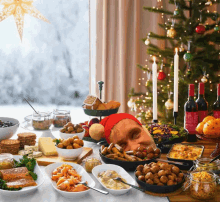 a man in a red hat is sleeping on a table with food