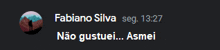 a black background with a picture of a man and the words fabiano silva