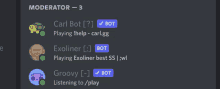 a screenshot of a discord conversation between carl bot