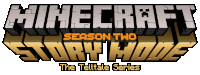 the logo for minecraft season two story mode the telltale series