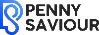 the logo for penny saviour has a blue s in the middle