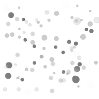 a white background with circles of different sizes on it