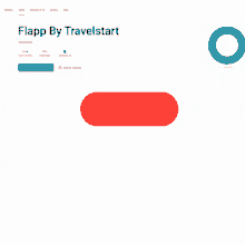 an app called flopp by travelstart is being displayed