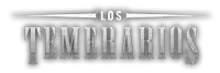 a black and white logo for los temporales