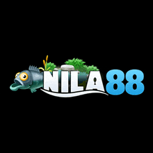 a logo for nila88 with a cartoon fish