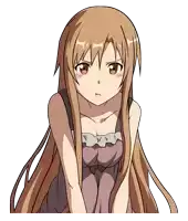 a drawing of a girl with long brown hair and a pink dress