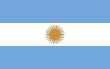 the flag of argentina has a sun with a face in the center