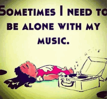 Alone With Music Meme