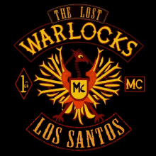 a logo for the lost warlocks los santos