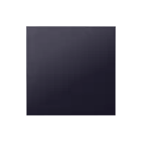 a black square on a white background with a purple border .