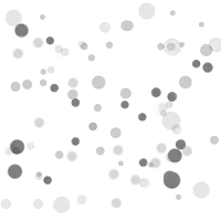 a white background with circles of different sizes and colors