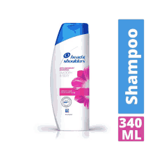 a bottle of head and shoulders anti dandruff shampoo