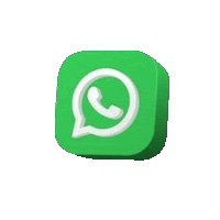 a green whatsapp app icon with a white speech bubble and a phone .