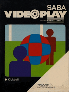 a video game called saba videoplay with a kickball on the cover