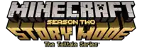 a logo for the telltale series of minecraft