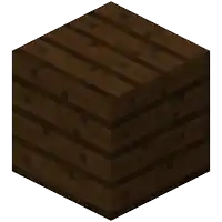 a block of wood in minecraft with a white background