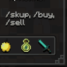 a screenshot of a video game that says ' skup / buy / sell ' on it