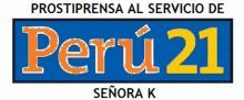 a sign that says prostiprensa al servicio de peru 21